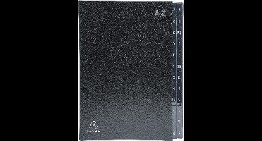 Exacompta sorteermap Ordonator 24 vakken met tabs A-Z, zwart