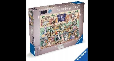 Ravensburger Premium Puzzel 1000 Stukken - Schattige Honden