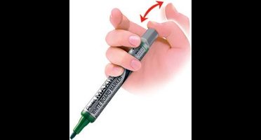 Pentel whiteboard marker Maxiflo Flex-Feel, set van 4, wisser