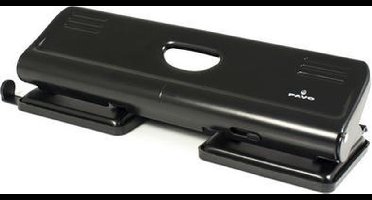 pavo perforator met vier gaten, perforatiecapaciteit: 22 vel, zwart