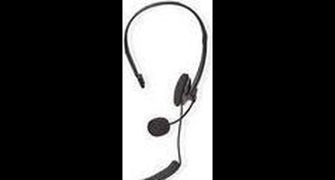 Nedis PC-Headset | On-Ear | Mono | RJ9 | Opvouwbare Microfoon | 2.20 m | Zwart