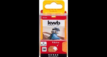 KWB Hardmetalen Profielfrees - Ø 25,4 -