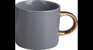 Gusta Mok Licht Blauw-Goud 230 ml