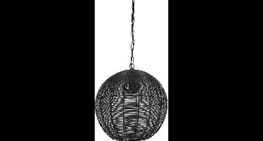 Light & Living Hanglamp Amarah - Zwart - Ø40cm - Modern - Hanglampen Eetkamer, Slaapkamer, Woonkamer
