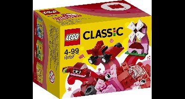 LEGO Classic Rode Creatieve Doos - 10707