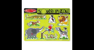 Melissa & Doug Zoo Animals Sound Puzzle Vormpuzzel 8 stuk(s)