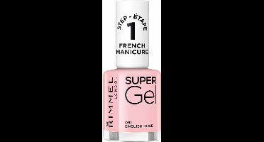 2x Rimmel SuperGel French Manicure 91 English Rose 12 ml