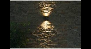 Heitronic Ambos 35376 Buitenlamp (wand) LED GU10 22 W Grafiet