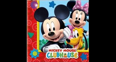 Disney Servetten mickey mouse 33 x 33 cm 20 stuks