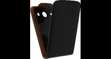 Xccess Telefoonhoesje geschikt voor Samsung Galaxy Core Hoesje | Xccess Flip Case Flipcase - Zwart