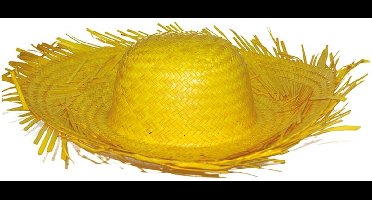 Strohoed Paradise Tuinman Hawaii Geel