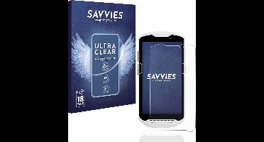 Savvies - Screenprotector voor Zebra TC57 - Folie Beschermfolie transparant 18 Stuks