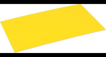 Prijskaart 8x12cm 100 stuks blanco geel