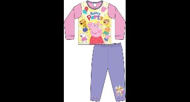 Peppa Pig - Pyjama - Katoen - Peppa Big Party - Pyjamajasje en pyjamabroek - Maat 86/92