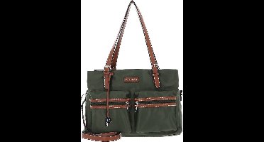 PICARD Schoudertas Handtas Sonja Shopper Pesto Donkergroen