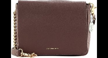 MANDARINA DUCK Leren Schoudertas Mellow Leather Hunting Bag Balsamic Mauve