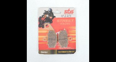 Plaquette de frein SBS pour Moto Kawasaki 650 Er-6 F Avec Abs 2006 à 2017 AR Neuf