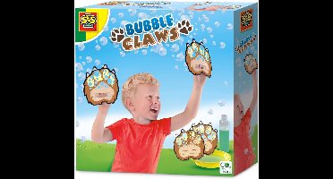 SES - Multi bubbles - Bubble klauwen - bellenblaas met klauwen - veel sterke bellen - inclusief bord
