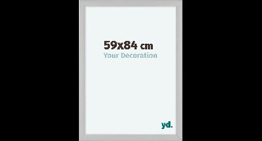 Your Decoration - Fotolijst 59x84 cm - MDF - Wit Houtnerf - Como