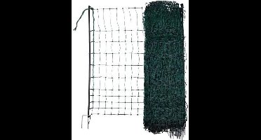 Kerbl Pluimveenet groen 15m x 106cm - 6 palen
