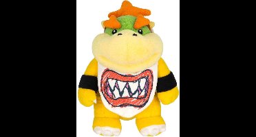 Super Mario Bowser Jr. Pluche Knuffel - Nintendo Mario Bros Plush Toy 23 cm
