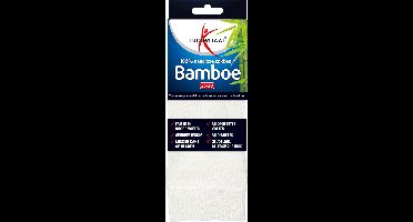 Lucovitaal Bamboe sok lang wit maat 35-38 1 Paar