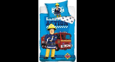 Brandweerman Sam BABY Dekbedovertrek, Ready for Action - 100 x 135 cm - Katoen