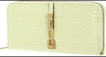 GUESS Portemonnee James Zip Around Wallet Light Lime Neongeel