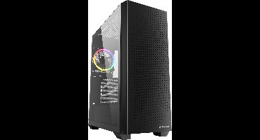 Sharkoon VS9 RGB Zwart - Towermodel ATX - zwart