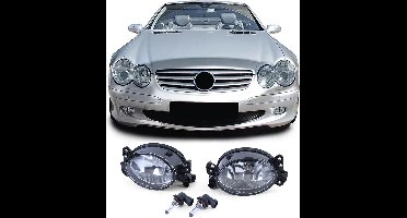 Heldere Mistlampen Grill Bumper Voor Mercedes W204 W164 W463 W209 W219 W169 W211