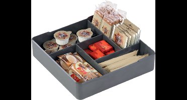 Coffee Point Case Durable 3386-58 antraciet | 6 stuks