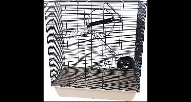 Rattenkooi Rat 70 zwart/beige