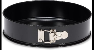 Patisse Springvorm Met Bodem 24 Cm Staal Zwart - Cakevorm