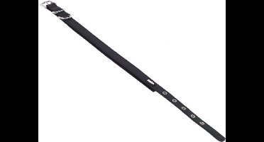 Nobby - Honden Halsband - Cover - Zwart - 45 tot 55 cm - 2,5 cm breed