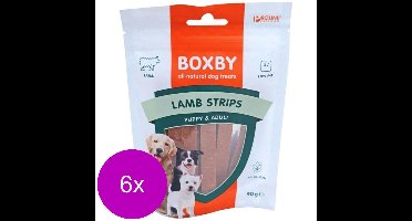 Proline Boxby Lamb Strips Lam - Hondensnacks - 6 x 90 g