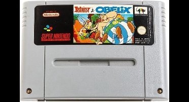 [SNES] Asterix & Obelix Kale Cassette Inclusief Handleiding