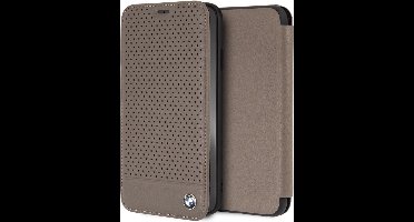 iPhone Xs Max hoesje - BMW - Bruin - Leer