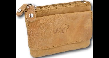 Sleuteletui - Dubbelvaks - Sleutel - Keingeld - Pasjesetui - Leer - Sleutel etui - Sleuteletui heren - Sleuteletui met rits - Sleuteletui dames - Sleutelmapje - Sleuteletui leer - Sleutelbeursje - Kleine cadeautjes voor kinderen - Goedkope cadeautjes