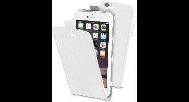 BeHello 2 in 1 Flip Case voor Apple iPhone 6/6S - Wit