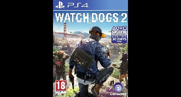 Ubisoft Watch_Dogs 2, PS4, PlayStation 4, Multiplayer modus, M (Volwassen)