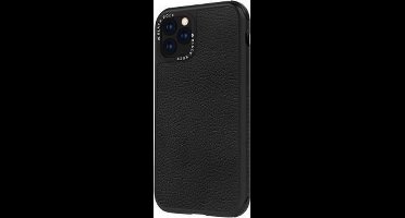Black Rock Cover Robust Real Leather iPhone 11 Pro zwart