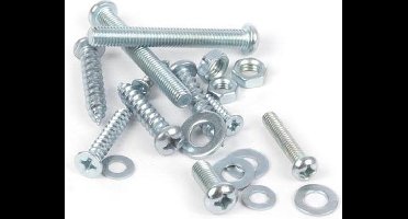 Schroeven Moeren Ringen Set 450 stuks - HAS12