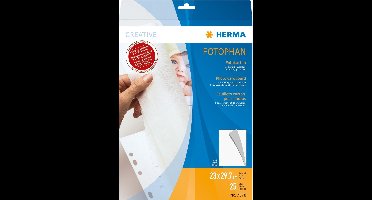 Herma Fotokarton wit 25 vel 7578