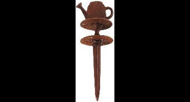 Tuinslanggeleider gieter antiekroest