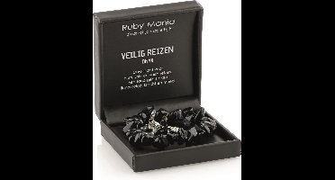 Onyx armband 'Ruby Mania' - nugget edelsteen kralen