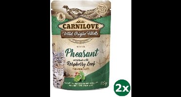Carnilove pouch pheasant kattenvoer 2x 24x85 gr