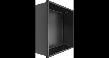 Inbouwnis - Lonis Nima - 30x30x10cm - Gunmetal Grijs