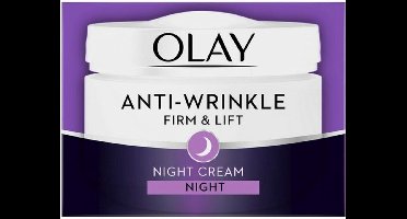 Olay Anti-Wrinkle Firm & Lift Night Cream 50 ml - Nachtcreme normaal tot droge huid