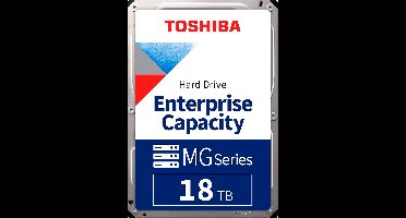 Toshiba MG09 interne harde schijf 18 TB 7200 RPM 512 MB 3.5" SATA III