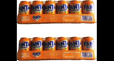Fanta Zero pack Orange blik 2x 24x330 ml - EU